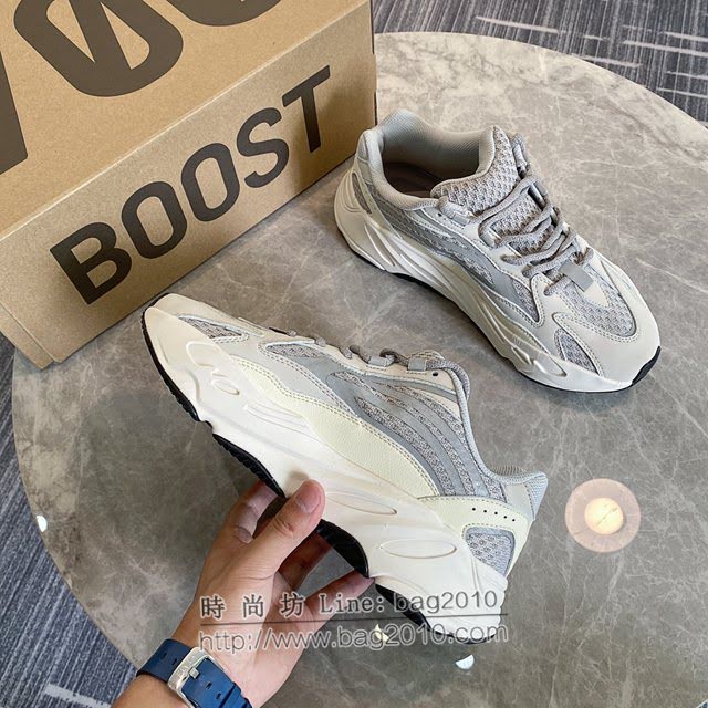 Adidas男女椰子鞋 阿迪達斯Static侃爺聯名限定椰子700 Adidas Yeezy Boost 700  xhn1539